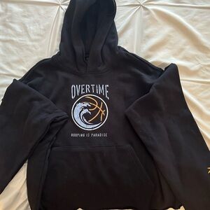 Overtime Black Kids Hoodie